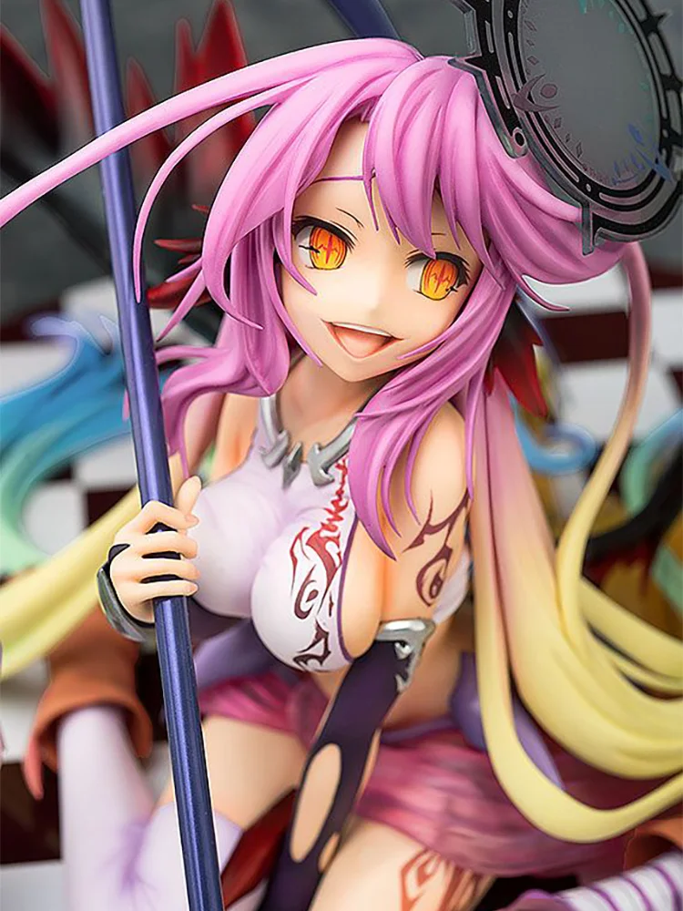 Новый аниме NO GAME LIFE Jibril Великая война Ver. Экшн фигурки из ПВХ 15 см японские модели