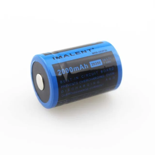 

1pc best price IMALENT MRB-263P20 26350 3,7 V 2000 mAh alto rendimiento Li-ion recargable (1 piezas)