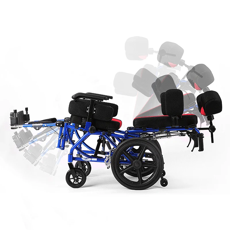 Kaiyang Foldable Portable Aluminum Alloy Elderly Children Can Lie All Over Half Of Cerebral Palsy H