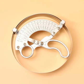 

Stainless Steel Scissor Type Ring Compass Cap Hat Size Measuring Tool Measuring hat ruler Hat Caliper