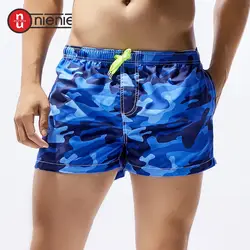 Новый быстрое высыхание Для мужчин бордшорты Камуфляж модные пляжные летние пляжные короткие штаны 2 Цвет выбор