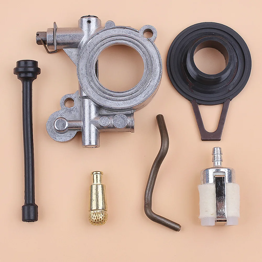 

Oil Pump Worm Gear w/ Oil Line Pipe Filter For HU 362 365 371 372 XP Chainsaw #503 52 13 05