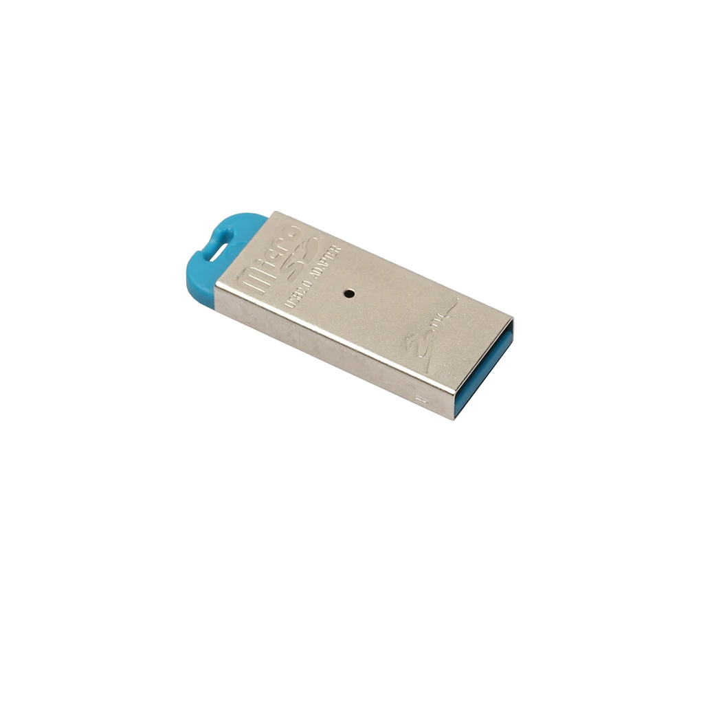 

PC Laptop Aluminum Alloy Case Phone Camera TF Memory Card Mini USB 2.0 Card Reader Adapter Lightweight