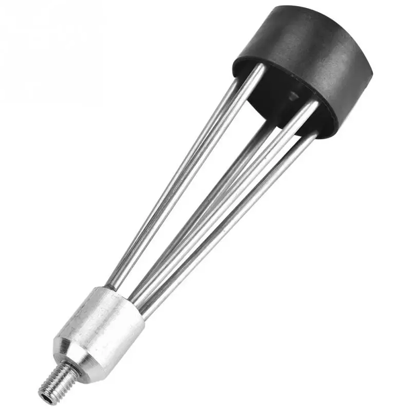 

Stainless Steel Fishing Spear 5 Prong Spearhead Fork Diving Harpoon Tip with Barbs Diving Spear Gun Head Fishing Accessory