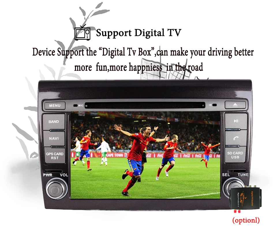 Flash Deal 2 Din Android 8.0 Car Multimedia player For Fiat/Bravo 2007 2008 2009 2010 2011 2012 DVD Automotivo GPS Radio 4 GB RAM Stereo 5