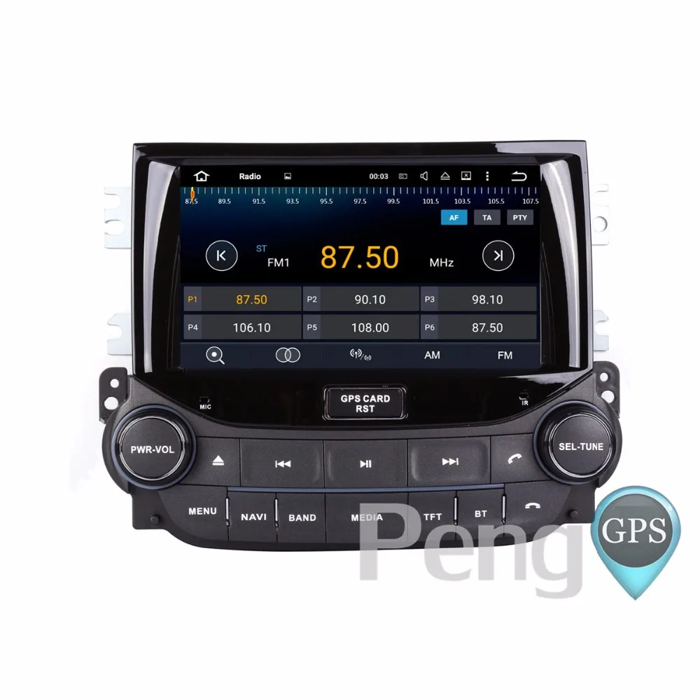 Восьмиядерный CD DVD плеер 2 Din стерео Android 8 0 автомобильное радио для Chevrolet Malibu 2013 2014