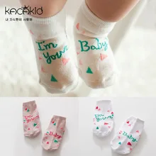Новое поступление; хлопковые носки для малышей; милые Нескользящие носки для малышей; носки для новорожденных