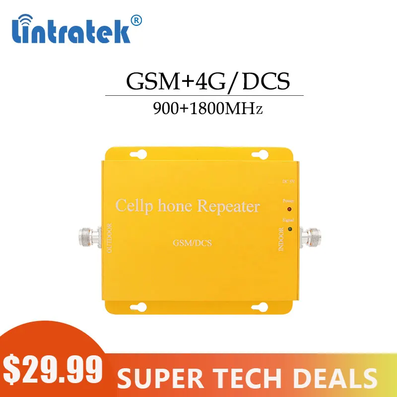 

Lintratek 2G 4G 900 1800mhz Double Band Signal Booster LCD Display GSM 900mhz LTE DCS Data 1800 Signal Repeater Amplifier #8