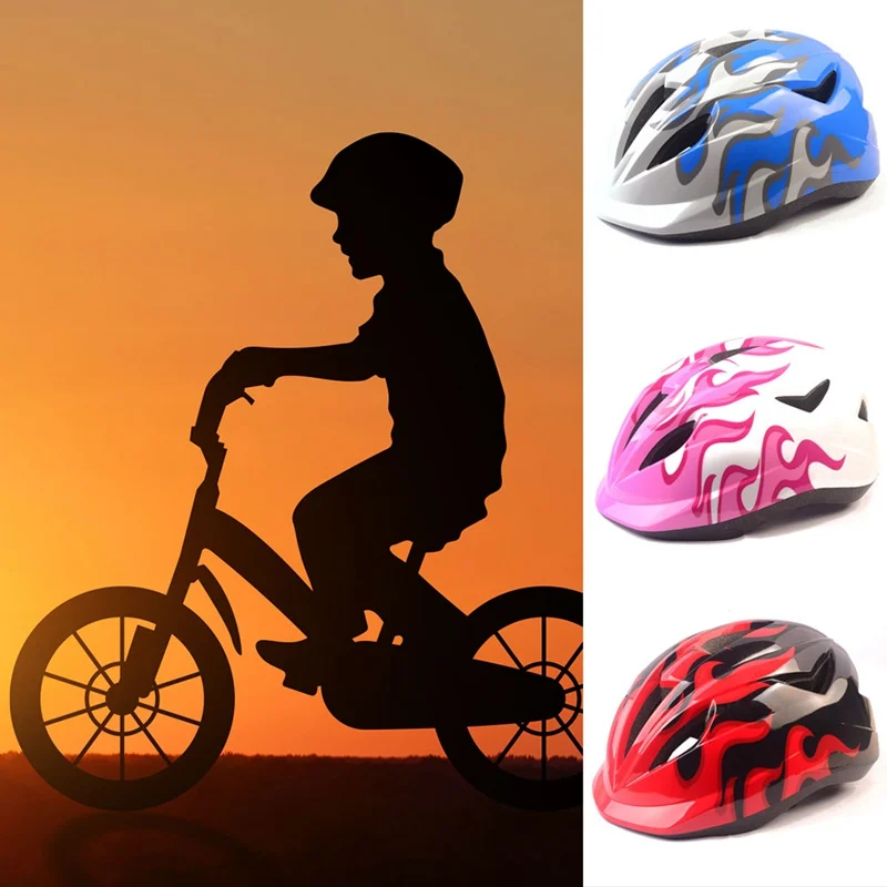 Ultralight Kids Bicycle Helmet Children's Safety Cycling Skating Helmet Child Outdoor Sports Protect Gear Bike Equipment 4 Color