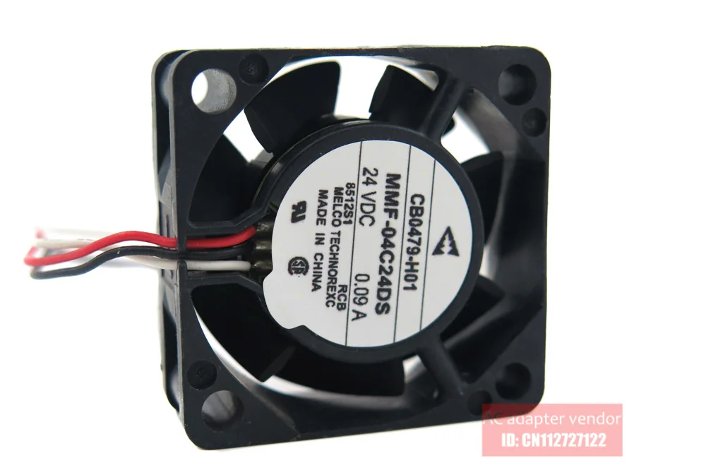 Melco 40*40*15 Ventilador de Refrigeração Cb0479-h01 Mmf04c24ds-rcb 24v Ventiladores e resfriadores - Imagem 6