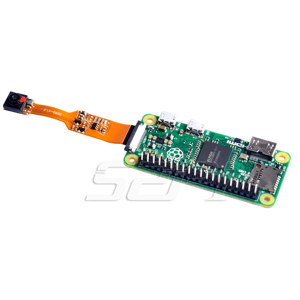Оригинальная камера 52Pi модуль камеры 5MP Mini 720P / 1080P OV5647 датчик для Raspberry Pi Zero V1.3 W|sensor