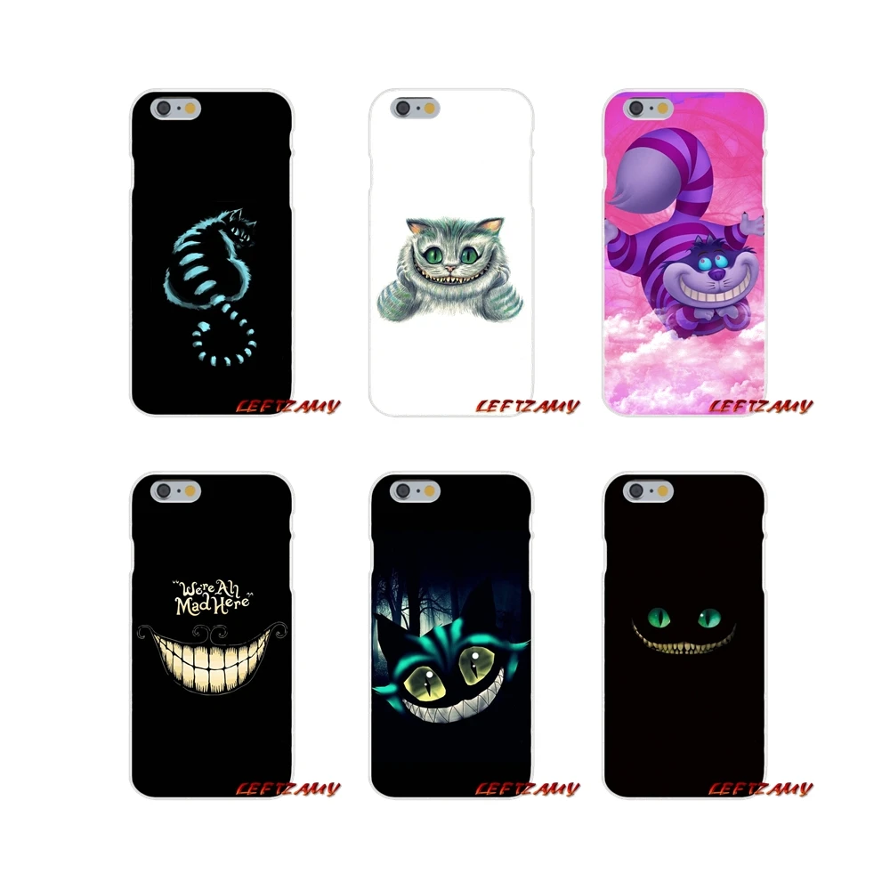 

For Huawei P Smart Plus Mate Honor 7A 7C 8C 8X 9 P10 P20 Lite Pro Cheshire cat Alice In Wonderland Soft Transparent Shell Covers