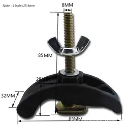 85 мм лук пластины наборы CNC детали гравировального Станка давления пластина зажим приспособление для Т-образного рабочего стола