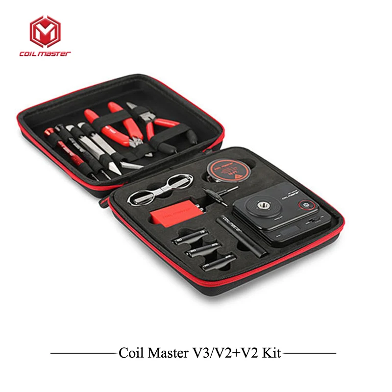 Original Coil Master DIY Kite V3 All-in-One kit for DIY Electronic Cigaretta with Japanese Organic Cotton Original Coil Master DIY Kite V3 All-in-One kit for DIY Electronic Cigaretta with Japanese Organic Cotton