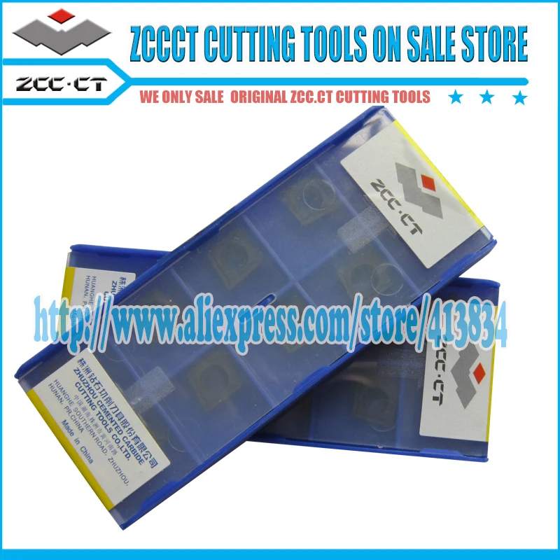 

10pcs ZCC turning tool CCMT09T304-HF YBC252 CCMT09 ccmt 09t304 ZCC.CT Carbide cutting tools inserts for medium cut of steel