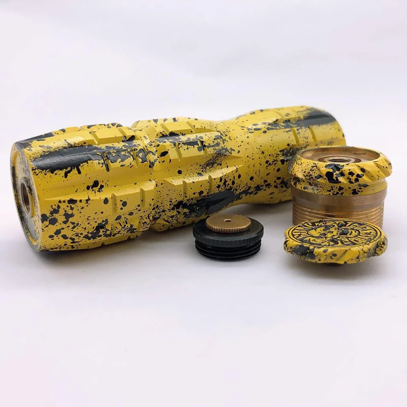 Аккумулятор rockvape titan x mod 29 мм 18650 20700 21700 латунный пружинный магнитный вейп