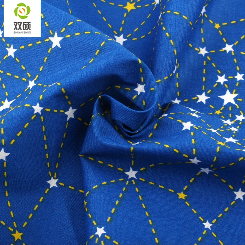 ShuanShuo Cotton Twill Fabric Patchwork Tissue Cloth Of Handmade DIY Quilting Sewing Baby&Children Sheets Dress 40*50cm