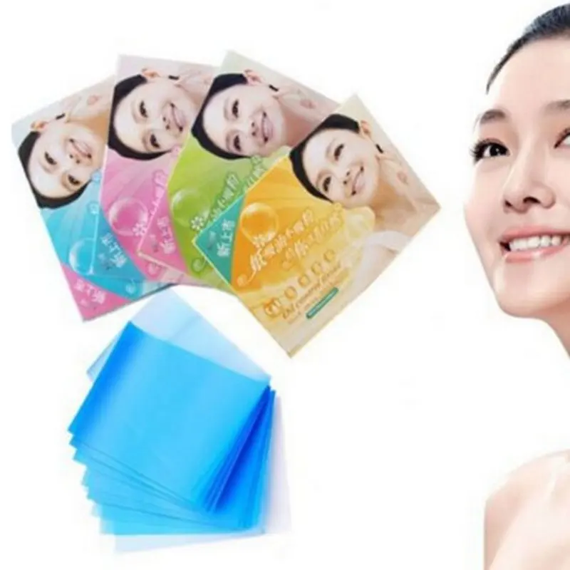 50 pcs Tissue Papers Pro Powerful Makeup Cleaning Oil Absorbing Face Paper Absorb Blotting Oil