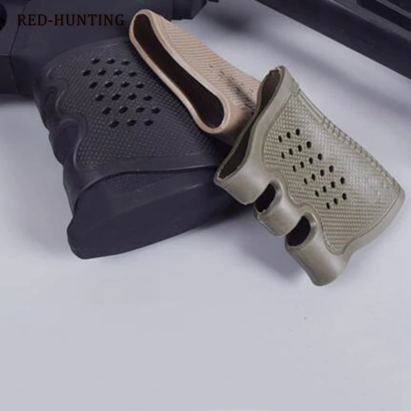 

Tactical Rubber Grip Glove Cover Sleeve Anti Slip for Most of Handguns Pistol Airsoft Hunting Accessories