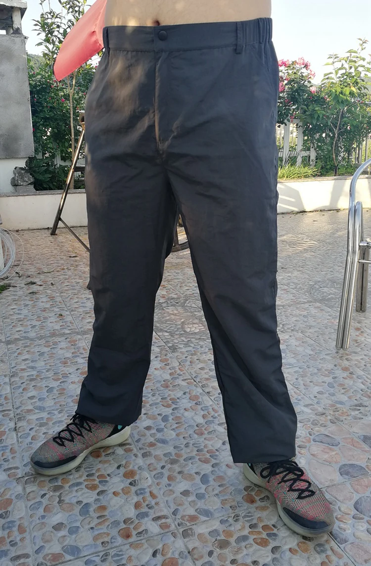 Calças dos Homens Pant à Prova Água ao ar Trvlwego Caminhadas Verão Secagem Rápida Respirável Dwaterproof Livre Trekking Viagem Distante Masculino Calças Tamanho Europeu 7 rápida respirável pant à prova dwaterproof água