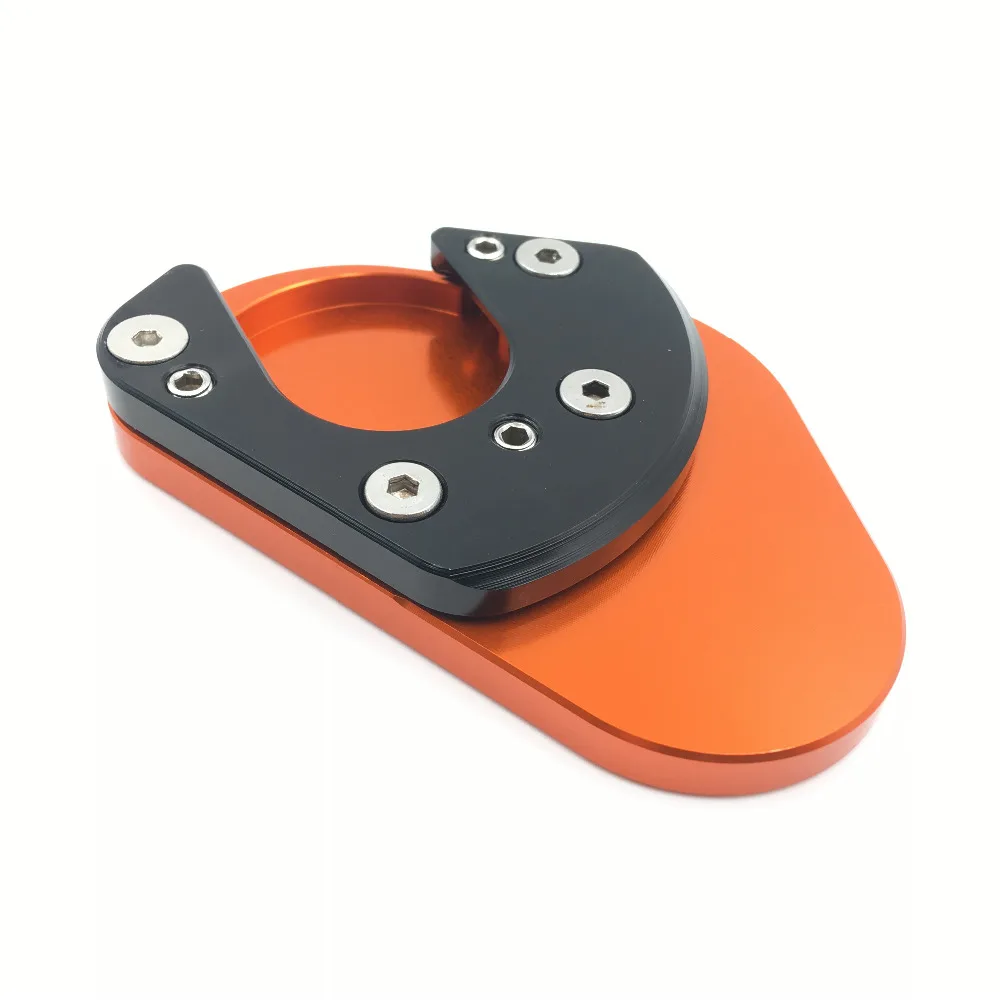 XYIVYG CNC Aluminum Side Stand Kickstand Plate Pad Extension For KTM