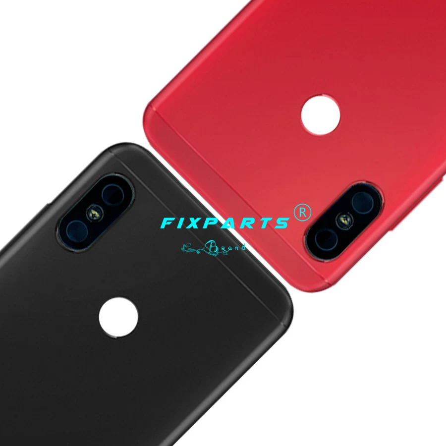 Xiaomi mi A2 Lite задняя Батарея крышка Дверь задняя Корпус чехол Red mi 6 Pro Батарея Крышка батарейного отсека Ремонт запасных Запчасти+ Мощность кнопка регулировки громкости