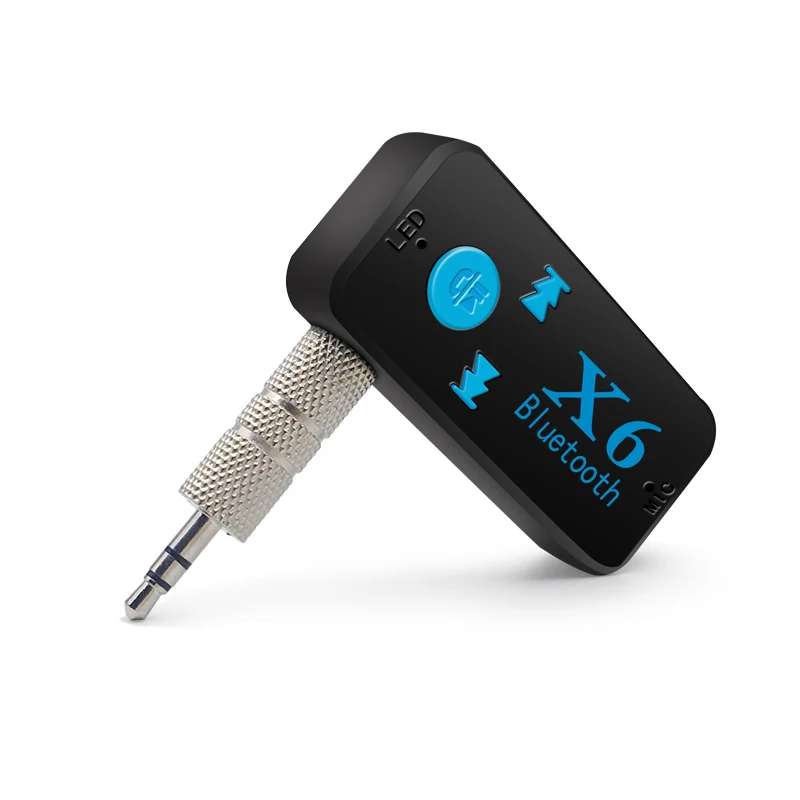 Aux аудио Bluetooth ресивер стерео Aptx 3,5 мм разъем беспроводной адаптер для наушников динамик Автомобильная Музыка громкой связи с микрофоном