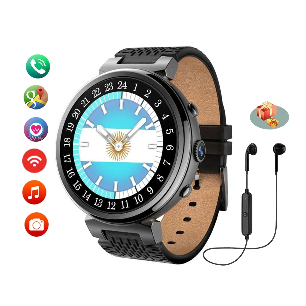 

Hot Smart Watch Ram 2GB/Rom 16GB MTK6580 Wearable Devices Bluetooth4.0 Smartwatch Phone Android5.1 3G Smartwatch For andriod/ios