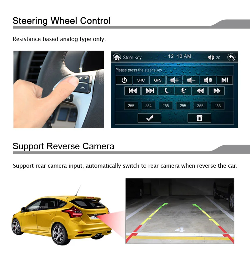 Best Eunavi Universal Double 2 Din Car Dvd Player 6.2 Inch Radio Stereo Head Unit Gps Navigation With Cd Mp3 Usb Bluetooth Swc 11