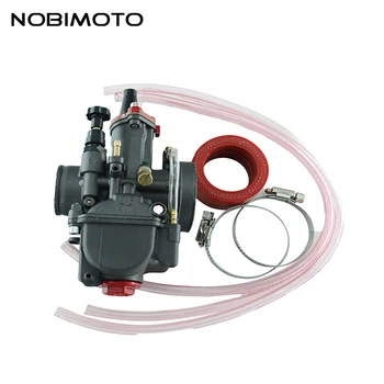 

Maikuni Carburetor 28mm PWK28 Hand Choke Carburetor for Tuned 150cc 200cc Motorcycle Pocket bike ATV HK-133PWK28