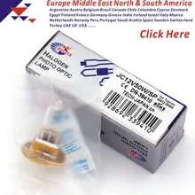 DN-39410 12V 50W JC12V50W/SP 12V50W G6.35 офтальмологический галогенные светильник лампочка Topcon 42412-20400 ACP8 ACP-8 глаз диаграмма проектор лампа