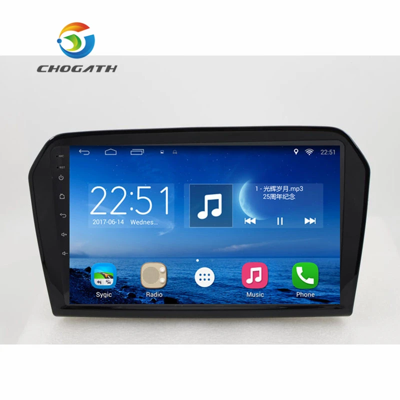 

ChoGath 9'' car Multimedia Player Quad Core Android 8.1 Car radio GPS Navigation for Skoda RAPID 2014 with Bluetooth,Canbus