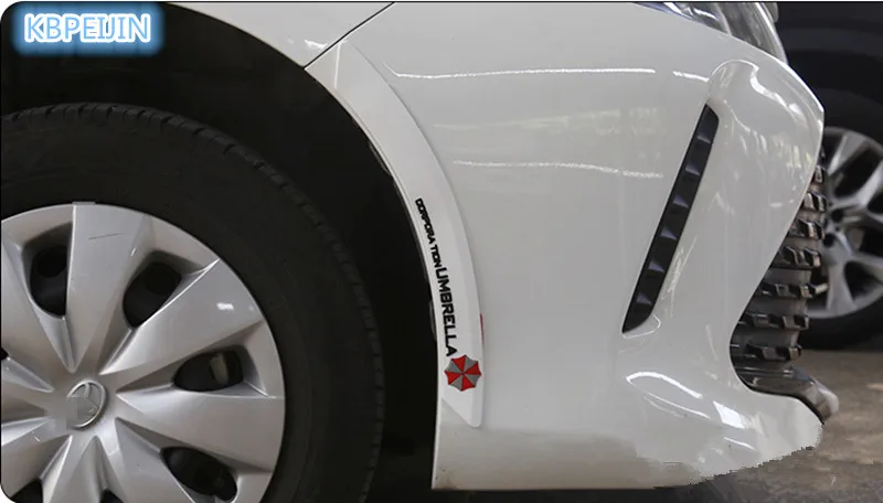 Декоративные наклейки на бампера 2 шт. для Mitsubishi outlander 2016 lancer 10 9 Аксессуары