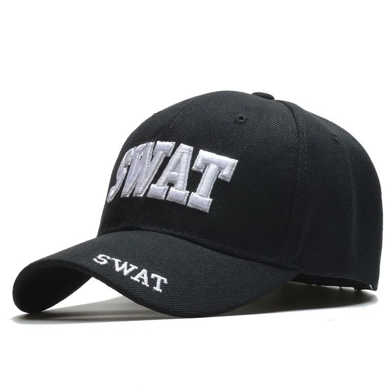 

2019 Men's Tactical Cap 3D Embroidery SWAT Baseball Cap Men Gorras Para Hombre Army Hat