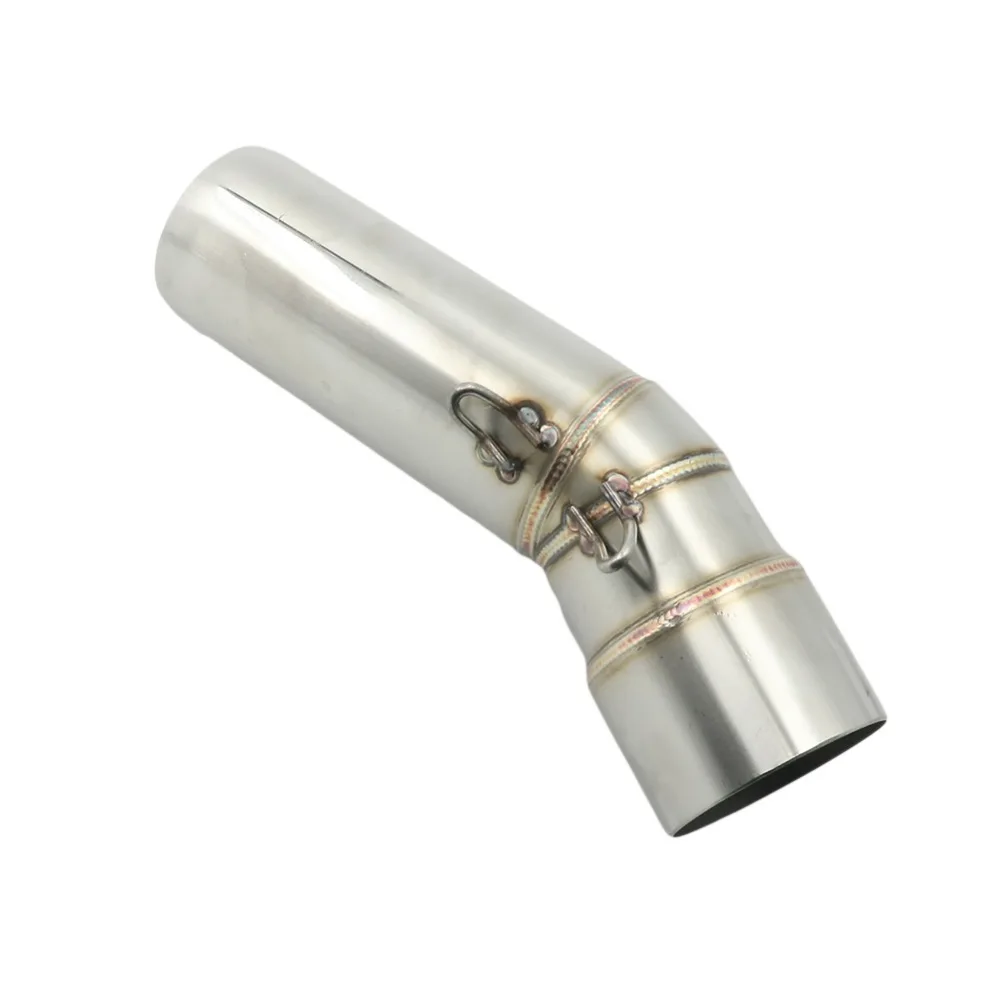 

100% New Exhaust Middle Link Pipe For BMW F650GS 08-12 F700GS 13-17 F800GS 08-17 F800GS ADV 13 High Quality 304 Stainless Steel