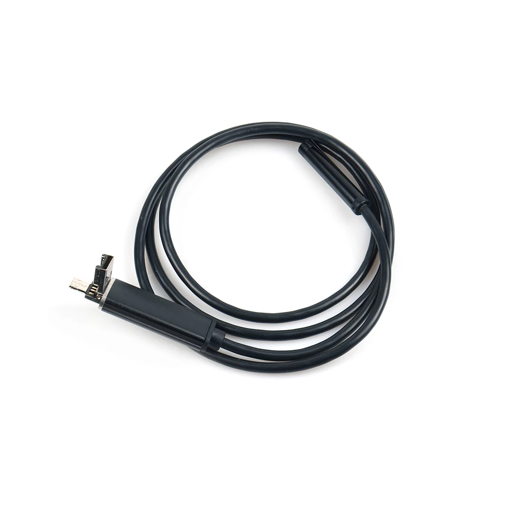 Эндоскоп USB 7 мм 1 м 2 в 720P HD Android Бороскоп микрокамера для осмотра ПК|Камеры