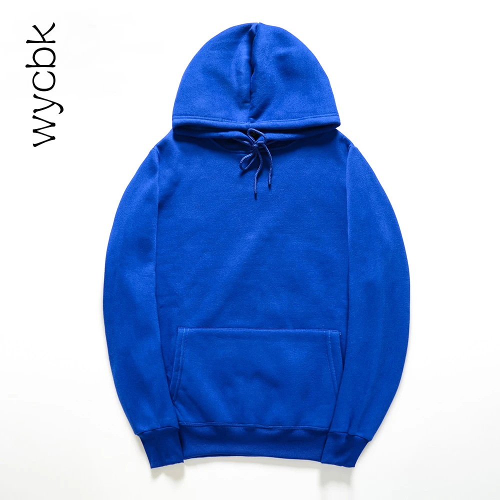 Wycbk Новинка 2017 года желтый/orange/синий/красный с капюшоном хип хоп Street wear кофты