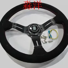 ND изменение руль замши руль Автогонки руль 330 мм