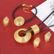 Эфиопские Новые Ювелирные наборы золотой цвет Эритрейская помолвка невесты Свадебный хабеша Роскошные ювелирные изделия Африка