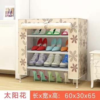 

Great 3 Tier Shoe Rack Nonwovens Easy to install Shoe cabinet Shelf Storage Organizer Stand Holder Space Saving home Furniture