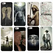 The Walking Dead Zombie Rick Daryl Dixon Wings Soft Phone Case Coque Fundas For iPhone 7 7Plus 6 6S 6Plus 5 5S SE 5C 4 GALAXY