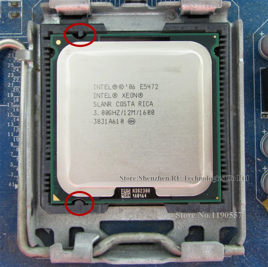 

Intel Xeon E5472 3.0GHz 12MB 1600Mhz Quad Core CPU Processor works on LGA775 mainboard no need adapter