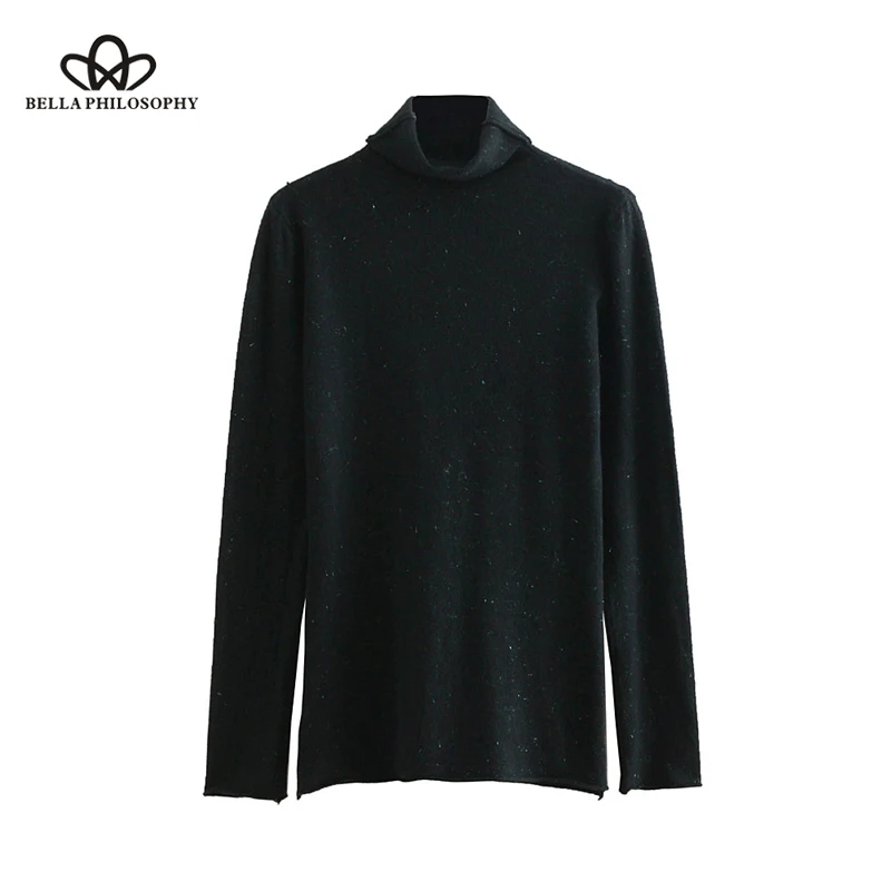 Wonder 2018 new autumn women tops casual knitting womens clothing turtleneck sweater women long sleeve pullover tops