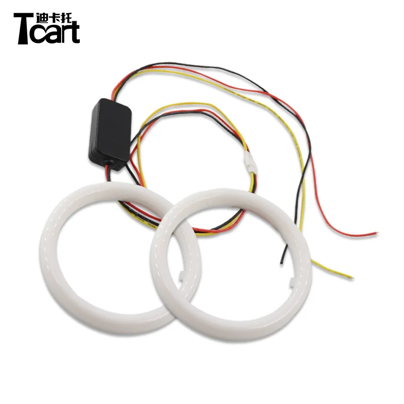 Светодиодные дневные ходовые огни Tcart 2 шт. Автомобильные 70/80/90 мм|Фара для авто в