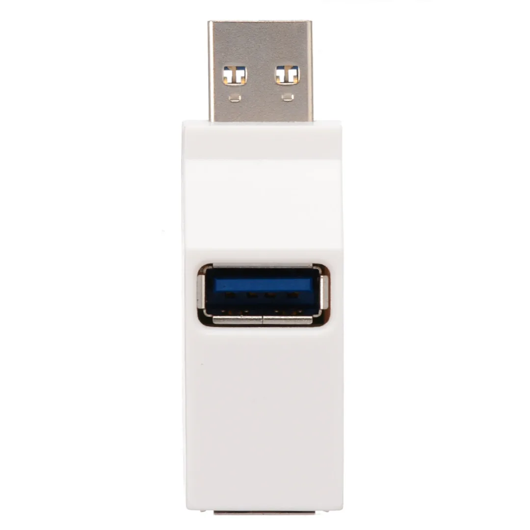 Universal Mini 3 Ports USB 3.0 Hub Hub High Speed Data Transfer Splitter Box Portable USB 3.0 Hub Adapter For PC Laptop MacBook