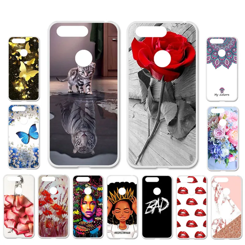 

Ojeleye DIY Patterned Silicon Case For Lenovo K5 2018 Case Soft TPU Cartoon Cover For Lenovo K5 K350t Covers Anti-knock Shell
