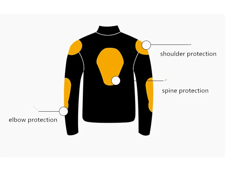 Съемная термоподкладка мотоциклетная куртка мотокросса ветровка Защитное снаряжение дышащая гоночная Светоотражающая Мото куртка