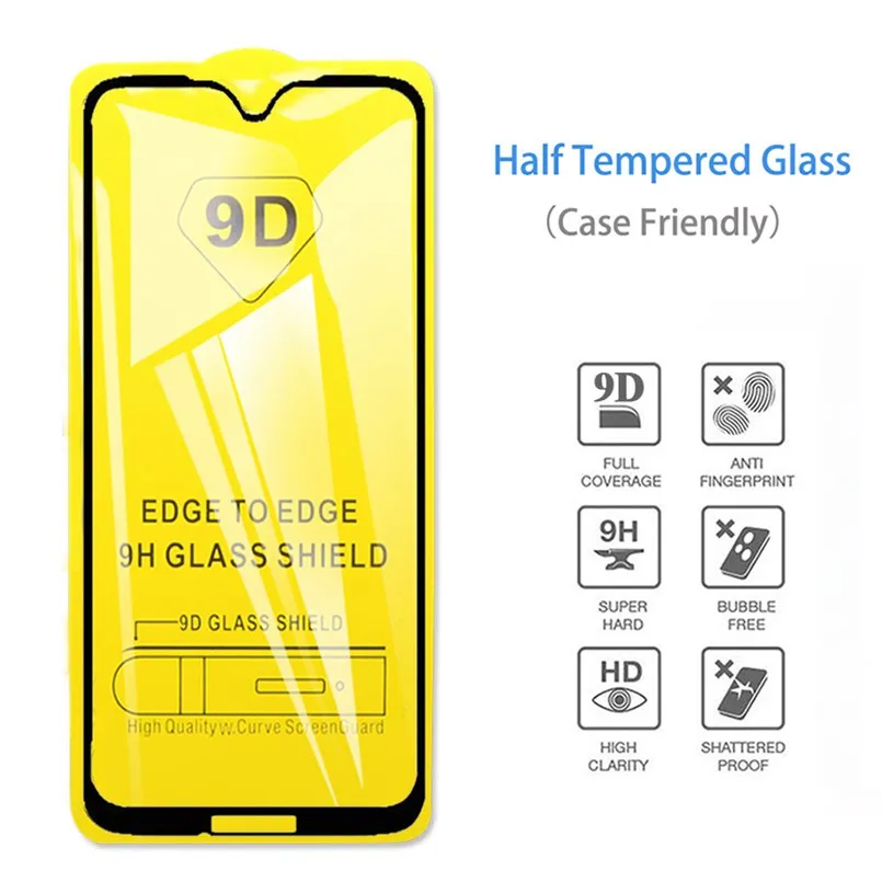 

5D/9D For Motorola Moto E5 G6 plus G6 play Tempered Glass For Moto E5plus G6plus G6play Screen Protector Full Cover Glass Film
