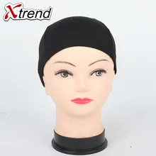 Дешевые ткацкие шапки спандекс шапка парик для изготовления париков черная переплетенная шапка Невидимая сетка для волос нейлоновая растягивающаяся, для парика шапка с сеткой 1-10 шт