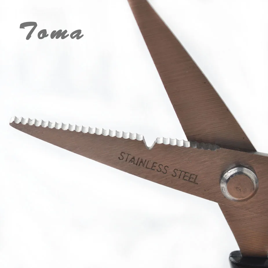 Рыболовные ножницы TOMA для резки плетеной полиэтиленовой лески из нержавеющей